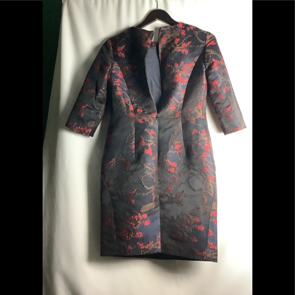 ☑️No Brand Floral Print MiniSheath Dress - Picture 8 of 10